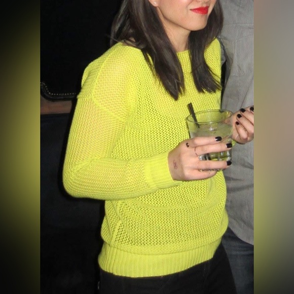 wallace Sweaters - Women's Neon Yellow Sweater
